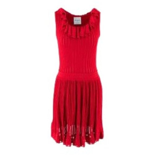 Pre-owned Alaïa Dress In Red
