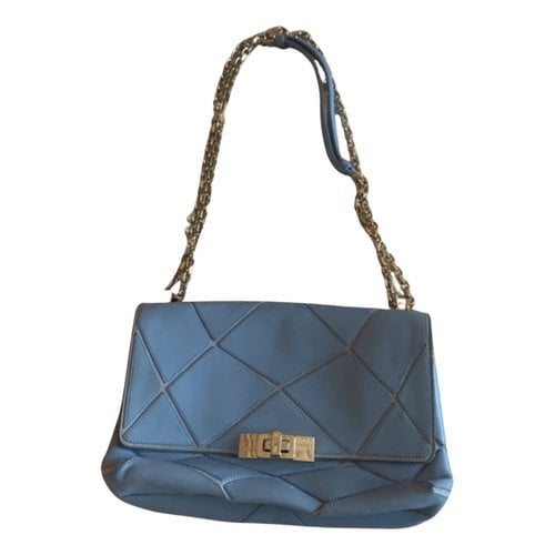 Pre-owned Roger Vivier Prismick Leather Handbag In Blue