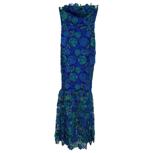 Pre-owned Lovers & Friends Maxi Dress In Blue