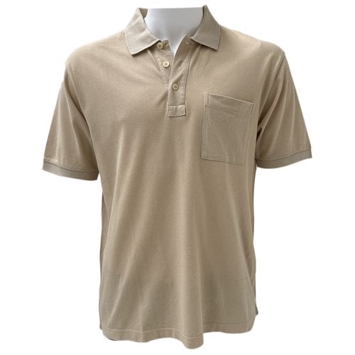 Pre-owned Valentino Polo Shirt In Beige