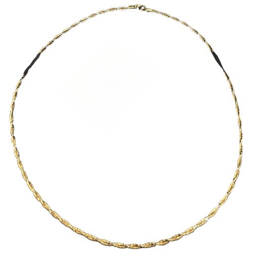 Pre-owned Eterna Yellow Gold Necklace