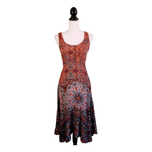 Pre-owned Anthropologie Mid-length Dress In Red
