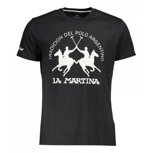 Pre-owned La Martina T-shirt In Black