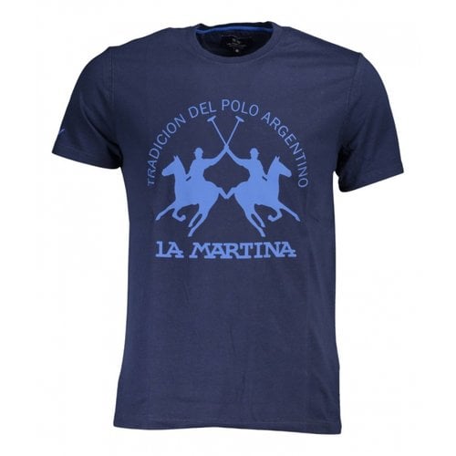 Pre-owned La Martina T-shirt In Navy