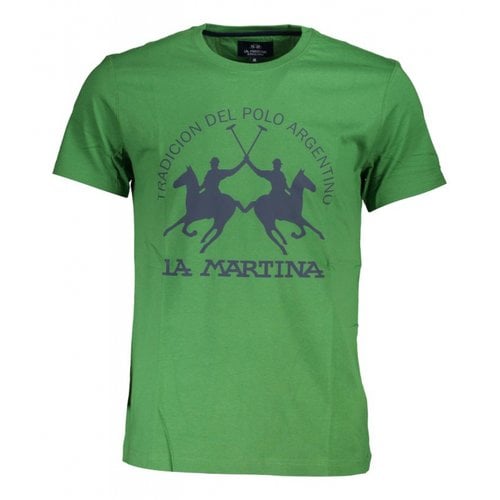 Pre-owned La Martina T-shirt In Green