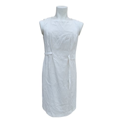 Pre-owned Romeo Gigli Mid-length Dress In White