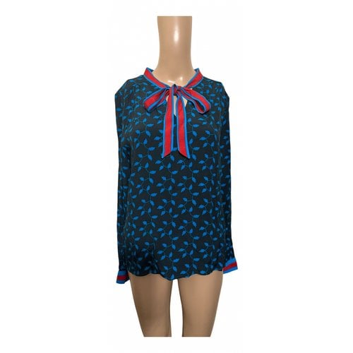 Pre-owned Boden Blouse In Blue