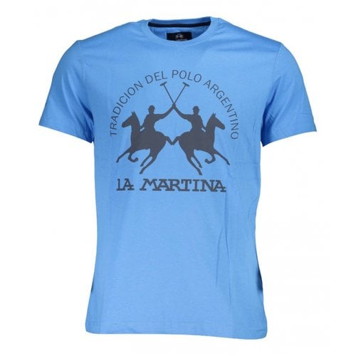 Pre-owned La Martina T-shirt In Blue