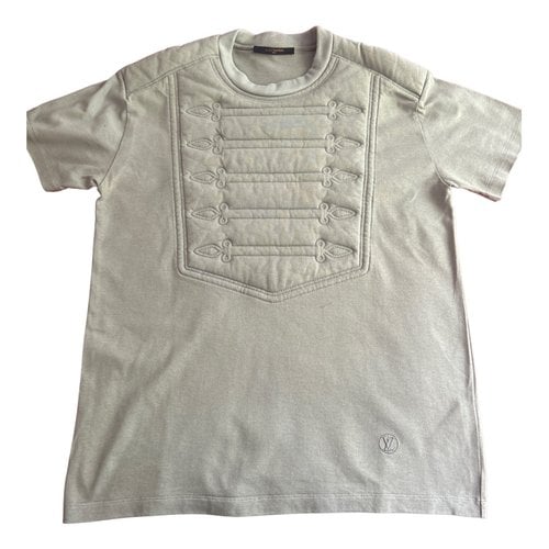 Pre-owned Louis Vuitton T-shirt In Grey