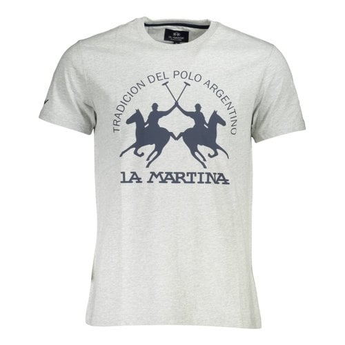 Pre-owned La Martina T-shirt In Grey