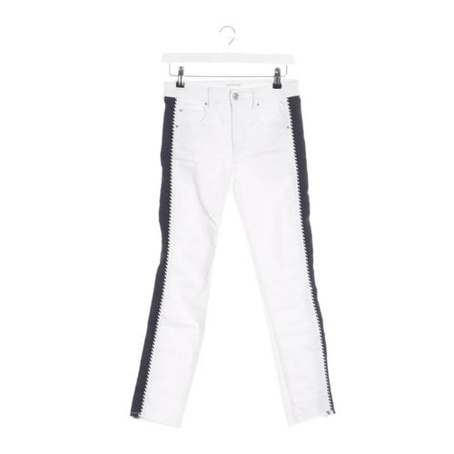 Pre-owned Isabel Marant Étoile Boyfriend Jeans In White