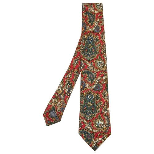 Pre-owned Alfred Dunhill Silk Tie In Multicolour