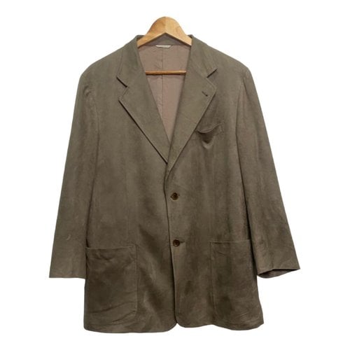 Pre-owned Givenchy Coat In Brown
