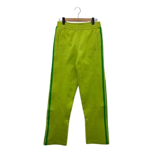 Pre-owned Bottega Veneta Trousers In Green