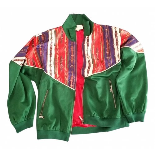 Pre-owned Gucci Silk Jacket In Multicolour