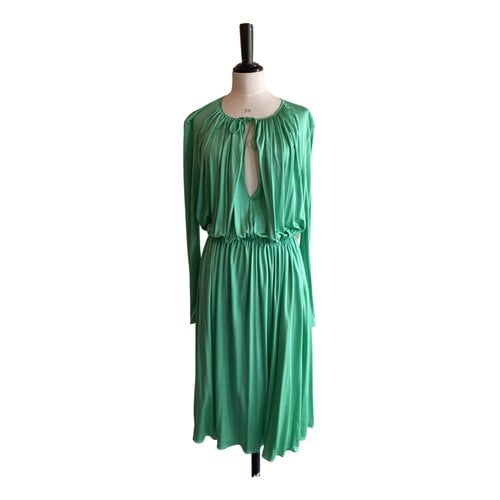 Pre-owned Mulberry Mid-length Dress In Green