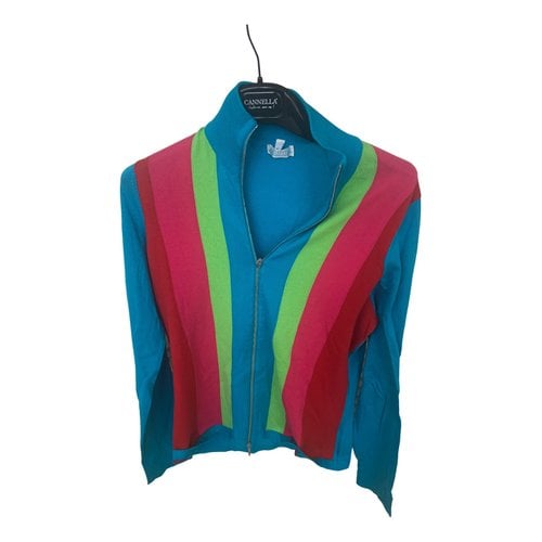 Pre-owned Ballantyne Cardigan In Turquoise