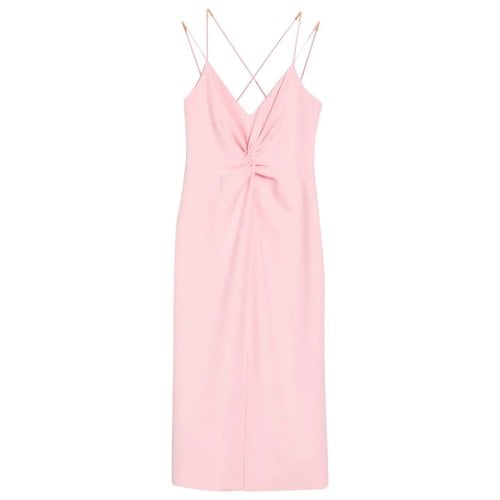 Pre-owned Cinq À Sept Mid-length Dress In Pink