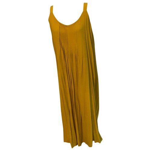 Pre-owned Nanette Lepore Maxi Dress In Yellow