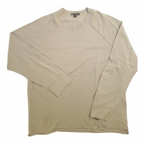 Pre-owned James Perse Linen Pull In Grey