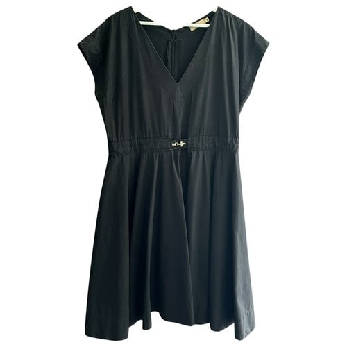 Pre-owned Fay Mid-length Dress In Black