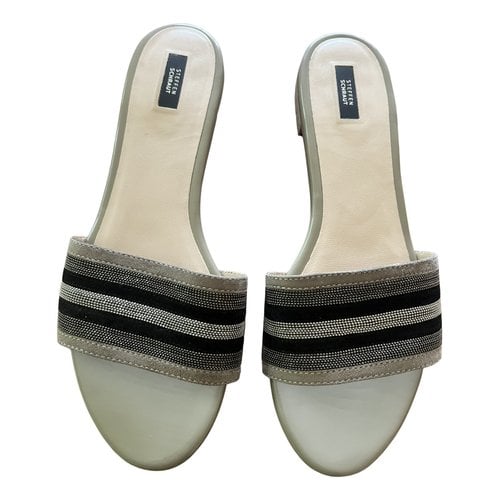 Pre-owned Steffen Schraut Leather Sandals In Multicolour