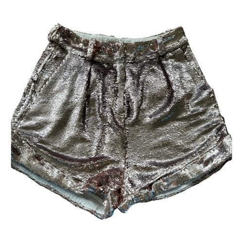 Pre-owned Iro Shorts In Gold