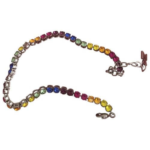 Pre-owned Amina Muaddi Bracelet In Multicolour
