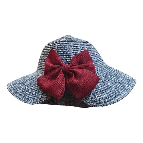 Pre-owned Guy Laroche Hat In Blue