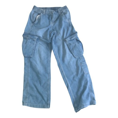 Pre-owned A Bathing Ape Trousers In Blue