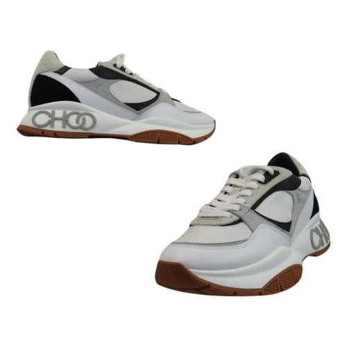 Pre-owned Jimmy Choo Low Trainers In Grey
