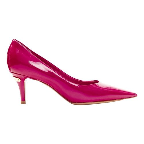 Pre-owned Louis Vuitton Patent Leather Heels In Pink