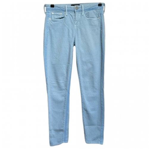 Pre-owned Vince Short Jeans In Blue