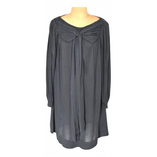 Pre-owned By Malene Birger Mid-length Dress In Grey
