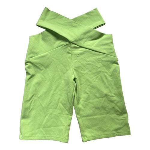 Pre-owned Live The Process Shorts In Green