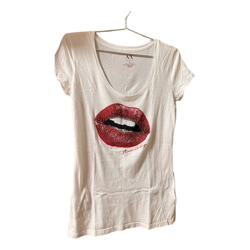 Pre-owned Armani Exchange T-shirt In White