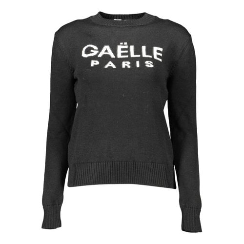 Pre-owned Gaelle Paris Wool Sweatshirt In Black