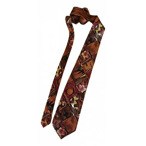 Pre-owned Daniel Hechter Silk Tie In Multicolour