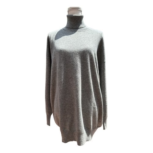Pre-owned Gucci Cashmere Jumper In Grey