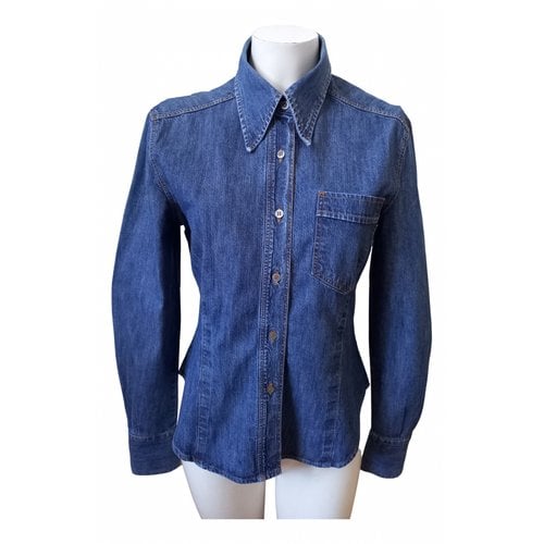 Pre-owned Dolce & Gabbana Short Vest In Blue