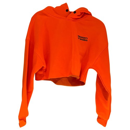 Pre-owned Misbhv Sweatshirt In Orange