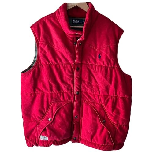 Pre-owned Polo Ralph Lauren Puffer In Red