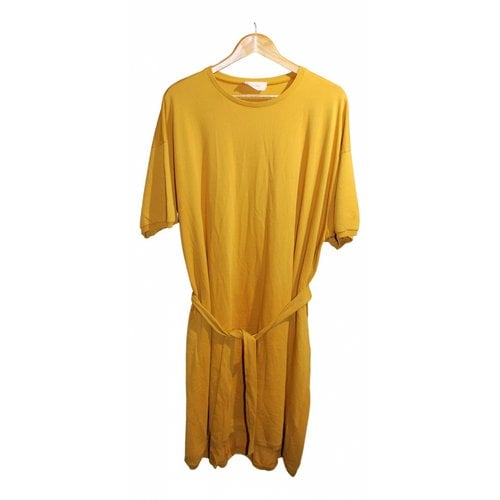 Pre-owned American Vintage Mid-length Dress In Yellow