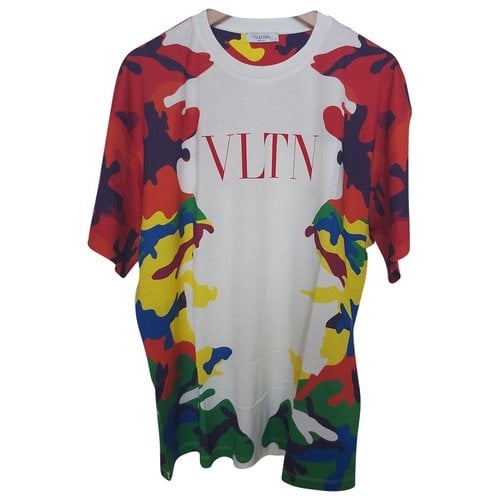 Pre-owned Valentino Vltn T-shirt In Multicolour