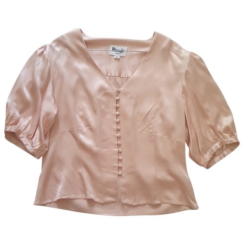 Pre-owned Rouje Top In Pink