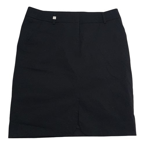 Pre-owned Seventy Mid-length Skirt In Black