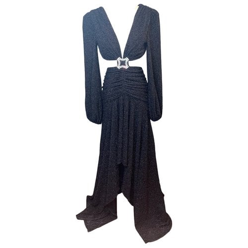Pre-owned Patbo Maxi Dress In Black