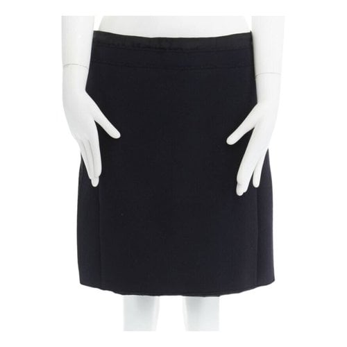 Pre-owned Marni Skirt In Navy