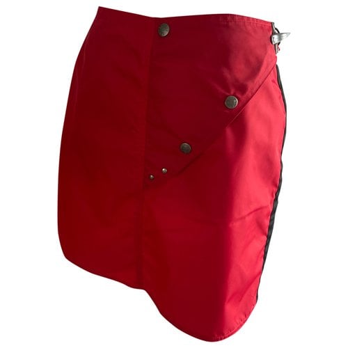 Pre-owned Ralph Lauren Mini Skirt In Red