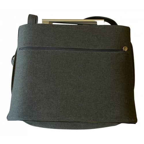 Pre-owned Samsonite Handbag In Grey